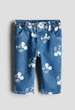 Джинси дитячі Mickey Mouse H&M 92 см сині - изображение 1