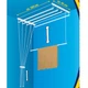 Сушарка для білизни настінно-стельова Casa Si Perfect Dry 10 кг сталь біла 8 м 5 стержнів - зображення 2