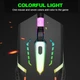 Ігровий комплект клавіатура та миша T25 USB RGB дротового підсвічування метал-підставка смартфон чорний - зображення 3
