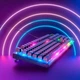 Игровая клавиатура и мышь HOCO GM18 RGB комплект 104 клавиши проводной геймерский сет - изображение 9
