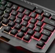 Ігровий комплект клавіатура та миша T25 USB RGB дротового підсвічування метал-підставка смартфон чорний - зображення 9