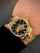 Мужские механические часы Awarder 024 «Не забуду дім» Gold-Black на металлическом браслете - изображение 3
