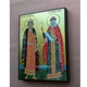Икона Святой Владимир Великий и Святая Ольга 14 × 19 см - изображение 4