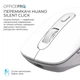 Мишка OfficePro (M265W) Wireless/Bluetooth Silent Click White (M265W) - зображення 7