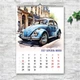 Календарь настенный перекидной АВТОМОБИЛЬНЫЕ ЛЕГЕНДЫ 2027 13 ЛИСТОВ ENTERSTORE 42х29.7 см (ART 250119) - изображение 4