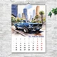 Календарь настенный перекидной АВТОМОБИЛЬНЫЕ ЛЕГЕНДЫ 2027 13 ЛИСТОВ ENTERSTORE 42х29.7 см (ART 250119) - изображение 11