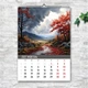 Календарь А3 настенный перекидной ПРИРОДА: ВСЕ СЕЗОНЫ 13 ЛИСТОВ ENTERSTORE 42х29.7 см (ART 250116) - изображение 11