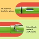 Ручка чорнильна LAMY safari F green синє чорнило (4030633) - изображение 6