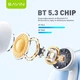 Навушники bavin bavin-81 Hi-Res lcd Tough White (hb-ba-81-wh) - зображення 3