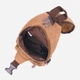 Сумка слинг через плечо мужская Vintage leather-21222 Коричневая - изображение 5