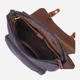 Сумка мессенджер через плечо мужская Vintage leather-21240 Черная - изображение 5