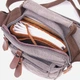 Сумка кросс боди через плечо мужская Vintage leather-21244 Серая - изображение 9