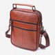 Сумка планшет через плечо мужская из натуральная кожи Vintage leather-21277 Рыжяя - изображение 3