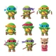 Дисплей фигурок-сюрпризов 24 шт TMNT Черепашки-ниндзя твердый прорезиненный до 6 см - изображение 3