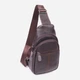 Сумка слинг через плечо мужская из натуральная кожи Vintage leather-21308 Коричневая - изображение 1