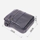Сумка планшет через плечо мужская из натуральная кожи Vintage leather-21398 Черная - изображение 5