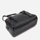 Сумка багет седло женская из натуральная кожи Vintage leather-22078 Черная - изображение 4