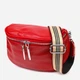 Сумка на пояс бананка женская из натуральная кожи Vintage leather-22081 Красная - изображение 1