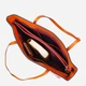 Сумка шоппер женская из натуральная кожи Vintage leather-22096 Рыжяя - изображение 6