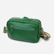 Сумка кросс боди через плечо женская из натуральная кожи Vintage leather-22120 Зеленая - изображение 3