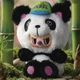 Мягкая игрушка Rebel Bear 15 см плюш разноцветный с кольцом POP TOP серия Sweet Zoo - изображение 6