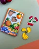 Вкладыши Ubee "Корзина с фруктами 1" деревянные для детей 3-5 лет - изображение 4
