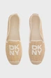 Жіночі бежеві еспадрилі MACIELLA DKNY 40 K2699417 - изображение 4