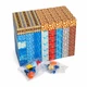 Детский магнитный конструктор-головоломка Magnetic Puzzle 240 деталей с боксом TNT и фигурками Красный - изображение 3