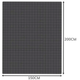 Одеяло утяжеленное 8 кг для улучшения сна 150x200 см серый Ruhhy HE0880 - изображение 2