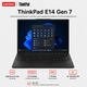Ноутбук 14" Lenovo ThinkPad E14 Gen 7 AMD Ryzen 5 230 32GB 1TB SSD Radeon 760M DOS Eclipse Black (21T1S0P700) - зображення 1