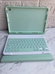 Чохол-клавіатура Bluetooth Smart Keyboard Case для Samsung Galaxy Tab S6 Lite 10.4 P610/P615 світло-зелений - изображение 5