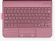Чохол-клавіатура CM-01 Wireless Keyboard для iPad рожево-золотий Bluetooth QWERTZ з тачпадом та підсвічуванням - изображение 6