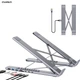 Док-станція Choetech 7-in-1 USB-C to HDMI + USB-C + SD/TF + 2xUSB-A + USB-C PD 100W Silver (HUB-M57-GY) - зображення 3