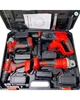 Аккумуляторный набор электроинструмента MA754 4 в 1 24V с 2 АКБ 1300 mAh RED - изображение 1