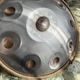 Ханг Handpan D Kurd 9 нот 55 см графітово-сріблястий з мандалами - зображення 8