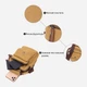 Сумка планшет через плечо мужская Vintage leather-22222 Песочная - изображение 5
