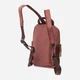 Сумка-рюкзак мужская тканевая 6 л Vintage leather-22150 6 л Коричневая - изображение 3