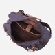 Рюкзак мужской тканевый 20 л вмещает формат А4 Vintage leather-22157 Черный - изображение 7