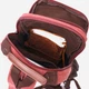 Сумка-рюкзак мужская тканевая 7 л вмещает формат А4 Vintage leather-22170 Бордовая - изображение 8