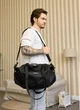 Мужская спортивная сумка из ткани Oxford Vogue городская водостойкая черная Sambag 55444 - изображение 8