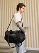 Мужская спортивная сумка из ткани Oxford Vogue городская водостойкая черная Sambag 55444 - изображение 9
