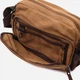 Сумка мессенджер через плечо мужская Vintage leather-22205 Коричневая - изображение 7
