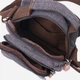 Сумка планшет через плечо мужская Vintage leather-22218 Черная - изображение 7