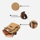 Сумка планшет через плечо мужская Vintage leather-22239 Песочная - изображение 6