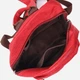 Рюкзак женский тканевый 10 л Vintage leather-22245 Бордовый - изображение 7