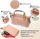 Сумка кросс боді через плече жіноча з натуральної шкіри Vintage leather-22251 Бежева - зображення 15