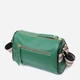 Сумка кросс боди через плечо женская из натуральная кожи Vintage leather-22261 Зеленая - изображение 2