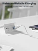 Адаптер JSAUX USB A to USB A Data Blocker, 2.4A, black (DC0001) - зображення 6
