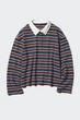Лонгслів Uniqlo 40(XS) Коричнево-синій (150111) - зображення 7