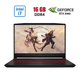 Игровой ноутбук MSI Katana GF66 11UE-088NEU / 15.6" (1920x1080) IPS / Intel Core i7-11800H (8 (16) ядер по 2.3 - 4.6 GHz) / 16 GB DDR4 / 1000 GB SSD / nVidia GeForce RTX 3060, 6 GB GDDR6, 192-bit / WebCam б/у - изображение 1